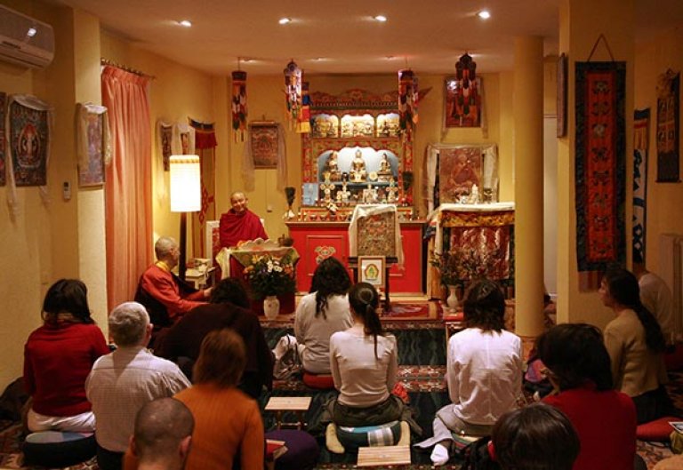 Conociendo un centro budista, desde dentro